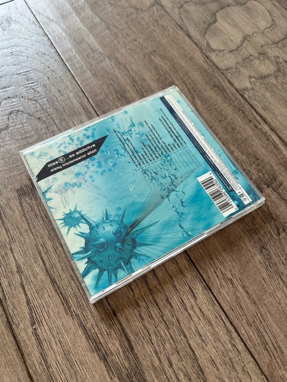 🎸5 for $20🎸Missy Elliott "…So Addictive" CD - Teal/Blue Cover - Picture 2 of 2